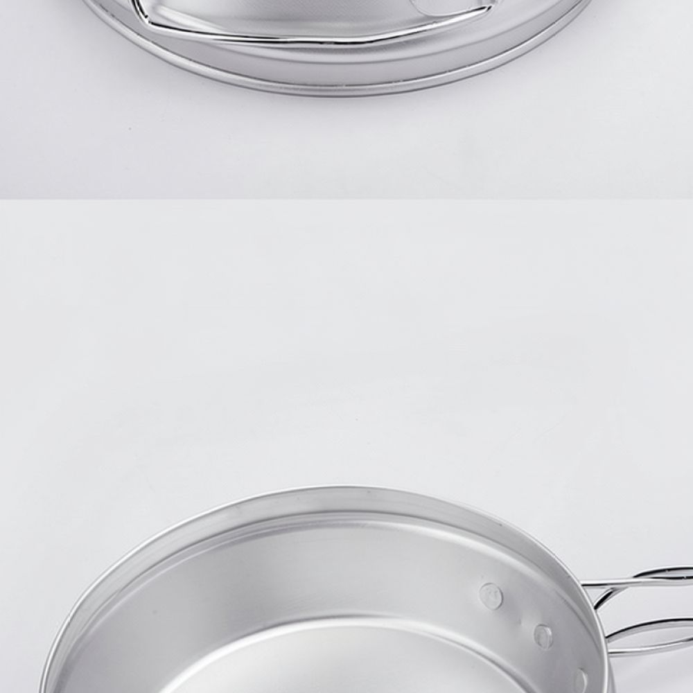 Camping Cooking Dining Set - Outdoor-Kochgeschirr aus Aluminium für Stark Camping,
