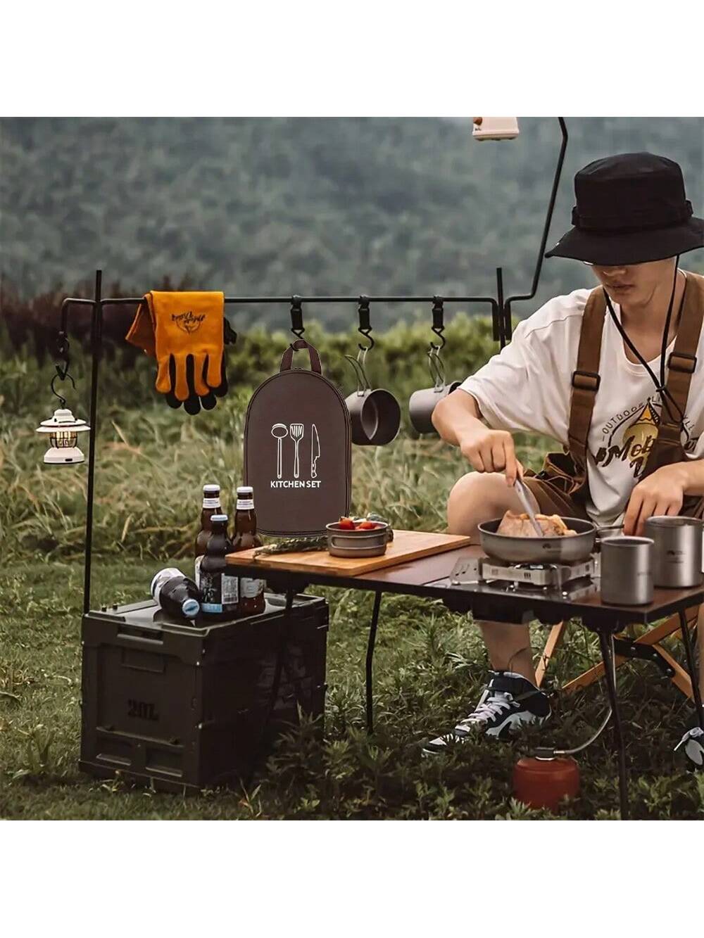 Outdoor Camping Kochgeschirr L – Camping Cooking Container Bewertung und Preis